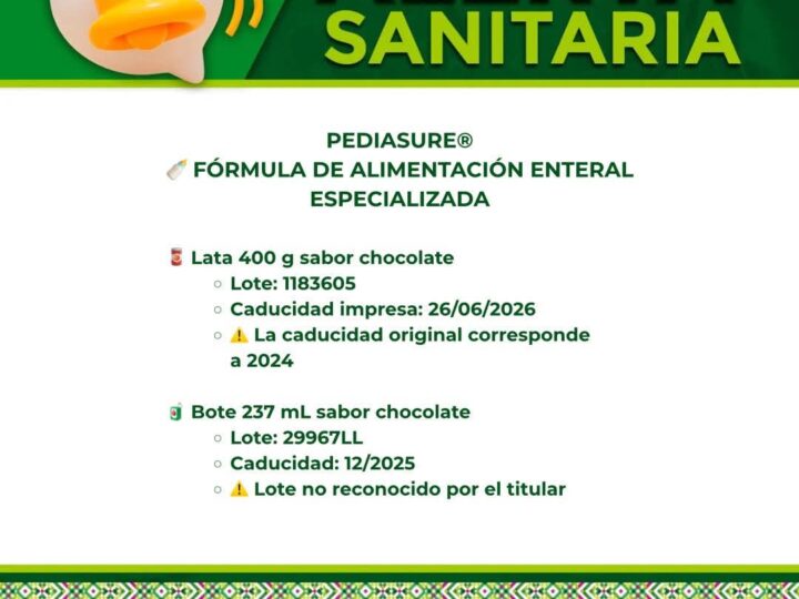 🚨 Alerta Sanitaria COFEPRIS