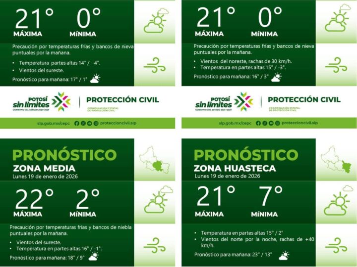 🔴 LA COORDINACIÓN ESTATAL DE PROTECCIÓN CIVIL INFORMA:🔴