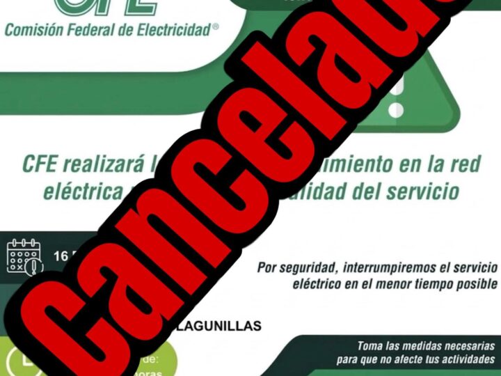 🚨🚨ÚLTIMA HORA: Se cancela corte programado de energía en la Zona Media🚨🚨