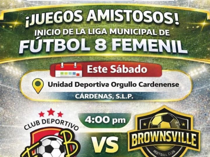 ⚽ ¡El Fútbol se Vive en Familia! Próximos Encuentros en Cárdenas, SLP
