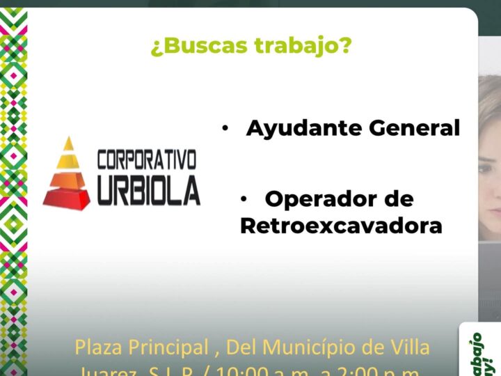 📢 ¡OPORTUNIDAD DE EMPLEO EN VILLA JUÁREZ!