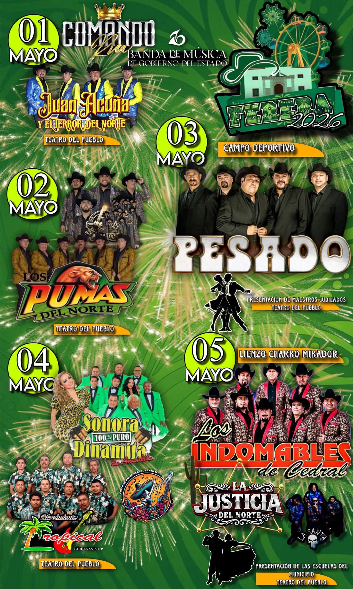 🎡 ¡LA ESPERA TERMINÓ: LLEGÓ LA FERERA 2026! 🎡