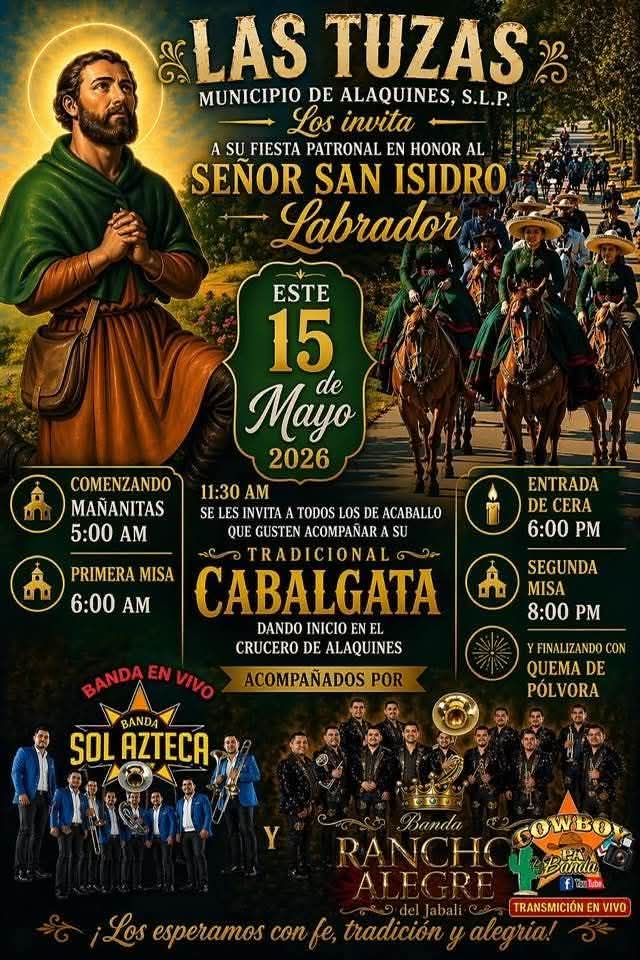 🌟 ¡FIESTA PATRONAL EN LAS TUZAS! 🌟