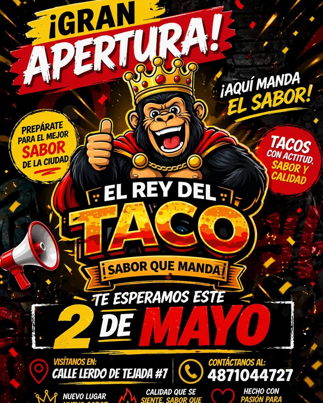 ¡LA ESPERA TERMINÓ! 👑🌮