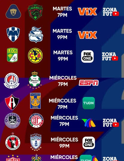 🇲🇽 Liga MX (Clausura 2026 – Jornada 16)