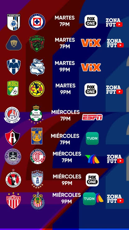 🇲🇽 Liga MX (Clausura 2026 – Jornada 16)