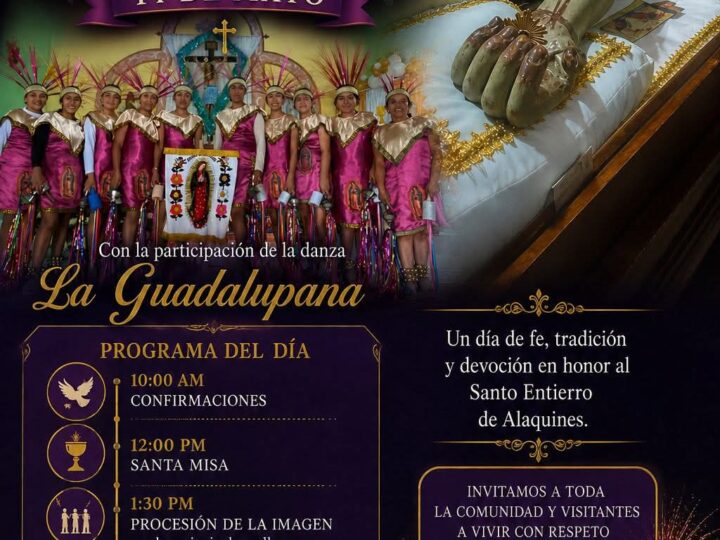 ✝️ FIESTA RELIGIOSA EN HONOR AL SANTO ENTIERRO ✝️