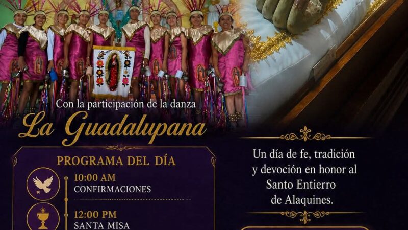 ✝️ FIESTA RELIGIOSA EN HONOR AL SANTO ENTIERRO ✝️
