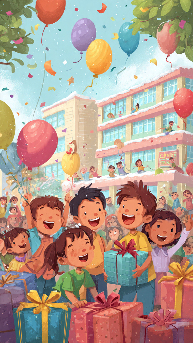 ¡Cárdenas se llena de color y alegría! 🌈✨ Gran festejo del Día del Niño une a la comunidad escolar 🎒👧👦