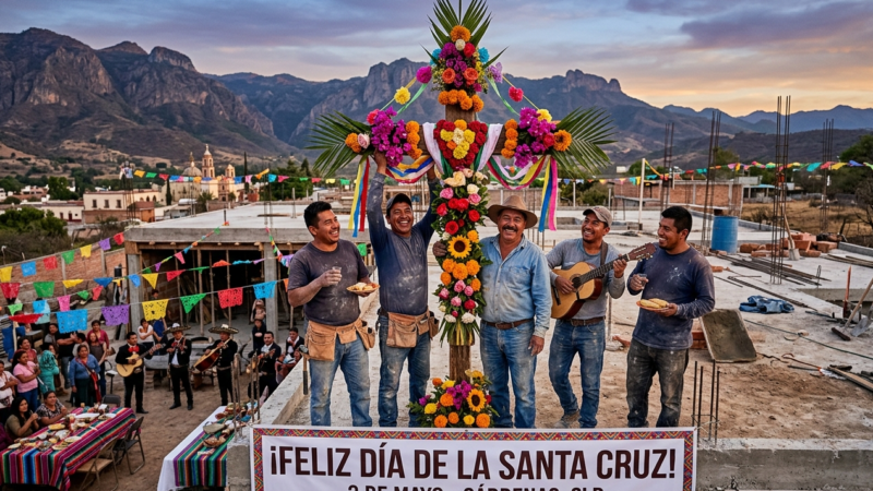 🏗️ México se llena de cruces y asados: Así se vive el Día de la Santa Cruz